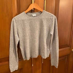 Barrow & Grove Gray 100% Cashmere Sweater!